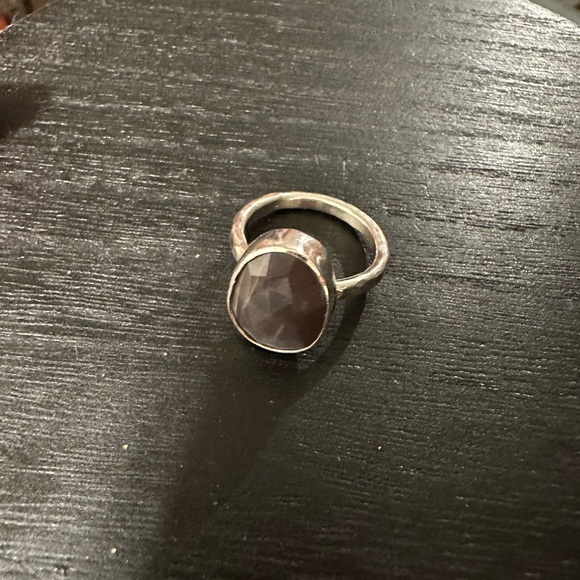 Chocolate Moonstone & Sterling Silver ring - Picture 10 of 11